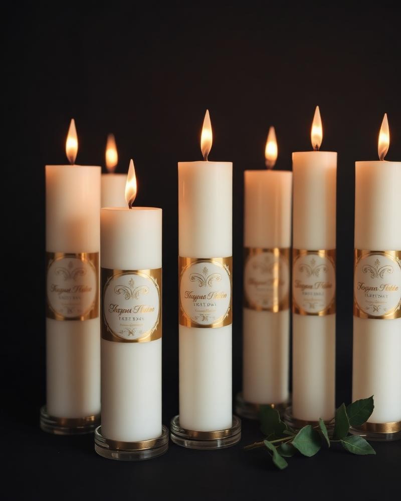 Velas artesanales para ceremonia